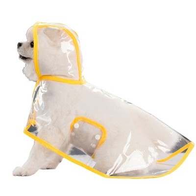 Dog Raincoats Rain Gear For Dog with Hooded for Outdoor Lightweight