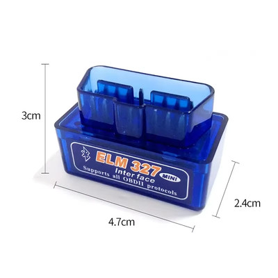 ELM327 Mini V2.1 Bluetooth Detector OBD Dual Mode 5.1 Bluetooth Car Malfunction 