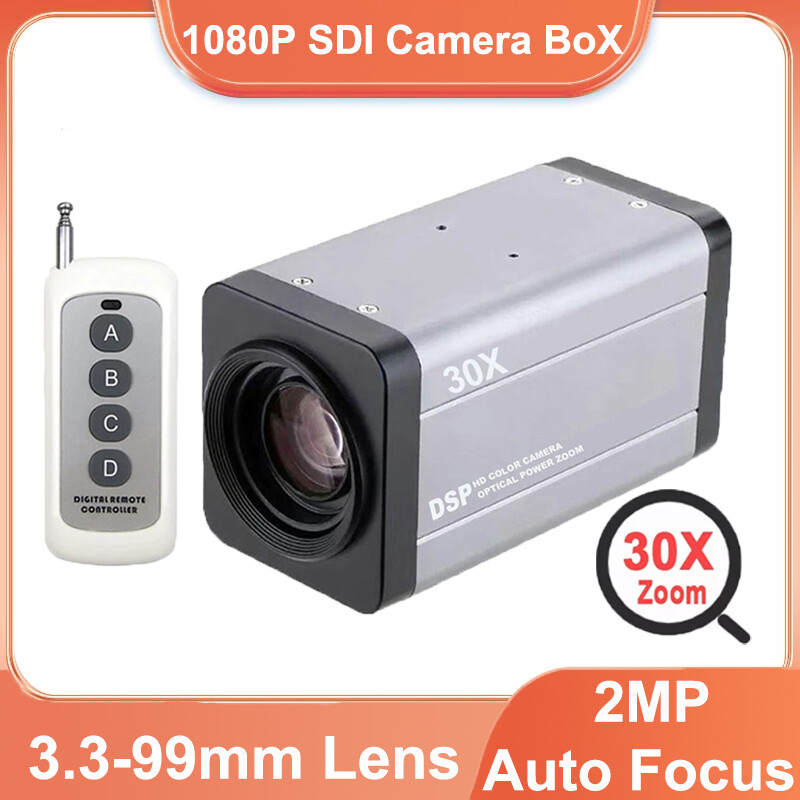 CCTV HD-SDI 2.0MP 1080P Auto Focus 30X Zoom 3.3-99mm HD-SDI 