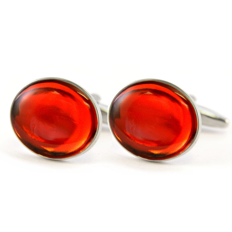 Men's Ruby Cufflinks