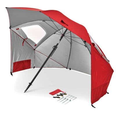 Sport-Brella Premiere Umbrella Portable Canopy -(Red)