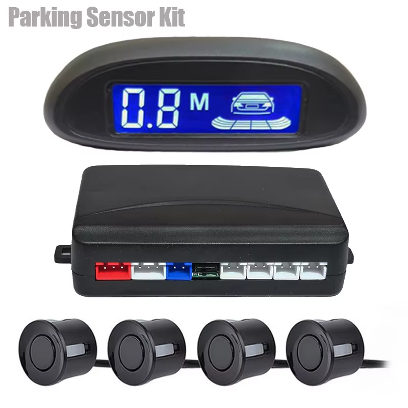 Multiple Radar Car Parktronic LED Parking Sensor Kit Radar Backlight Display Bac