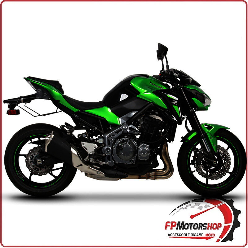 ATTACCO BORSE LATERALI BAGAGLIO MOTO MORBIDE PER KAWASAKI Z900 17>22 SHAD