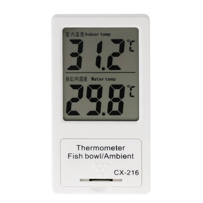 Fish for Thermometers Large LCD Screen -50-70?? Temperature Range for Aquari