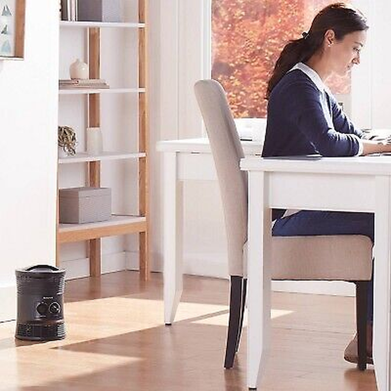 NEW Honeywell 1500W 360˚ Surround Indoor Heater Black, Safety Tip-over shut off