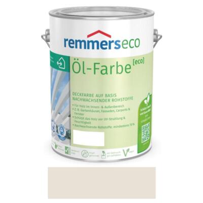 Remmers ECO Öl-Farbe Cremeweiß RAL 9001 0,75 L für Holz im Innen- & Außenbereich
