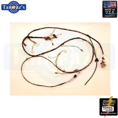 1968-1969 Chevy Truck Front Light Wiring Harness W/ Factory Gauges USA