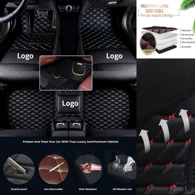 For Volkswagen Scirocco Sagitar Leather Car Floor Mats Custom Carpet Pads Liners