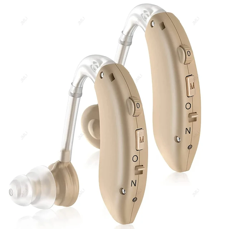 Appareil Auditif Compact Légér Rechargeable par USB Autonomie 35H sans Piles