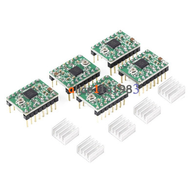 10PCS A4988 StepStick Stepper Motor Driver Module For Reprap Prus 3D Printer