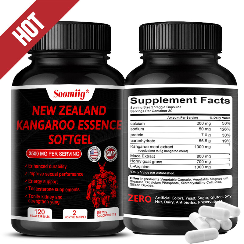 韓国 人気 Capsule saving 20個 1300円 NEW ZEALAND KANGAROO ESSENCE SOFTGEL-Improve sexual