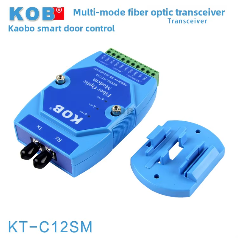 brand KT-C12SM RS232 485 422 turn single mode fiber optic transceiver serial por
