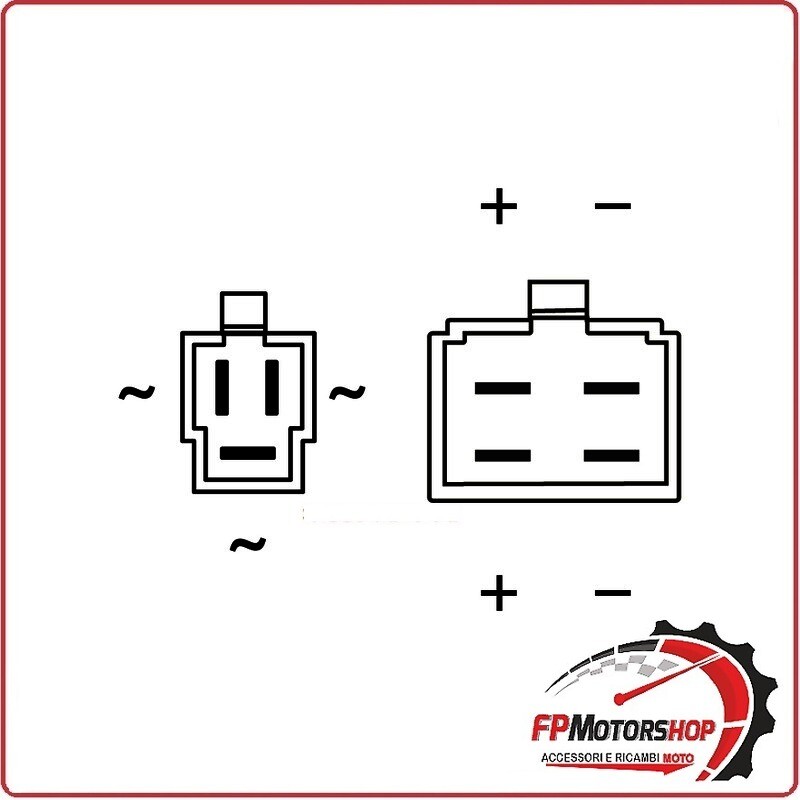 REGOLATORE DI TENSIONE SUN PER HONDA VT 600 88-07 12V CONNETTORI