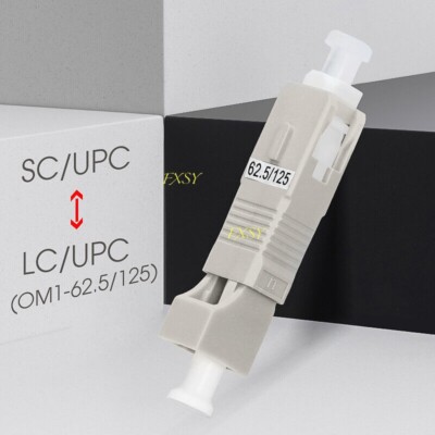 LC Female to SC Male UPC APC OS2 OM3 OM4 Hybrid  Fiber Optical Adapter Converter