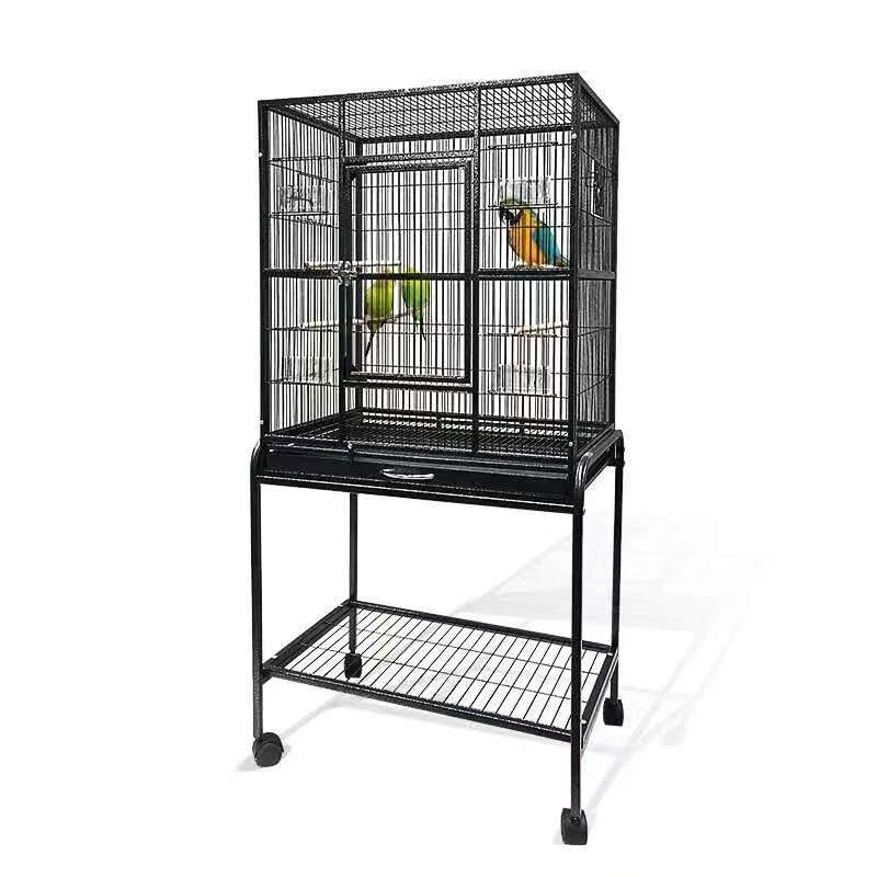Steel Flight Style Metal Bird Cage
