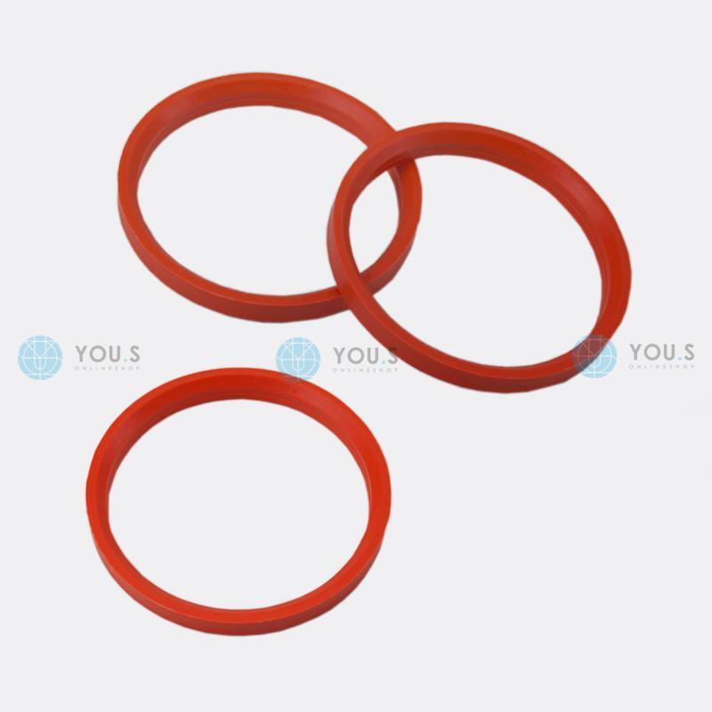 3 x ZENTRIERRINGE DISTANZRINGE für ALUFELGEN 76,0 - 66,6 mm MAK TSW