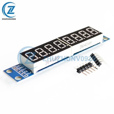 MAX7219 LED Dot Matrix 8 Digit Digital Tube Display Control Module for Arduno