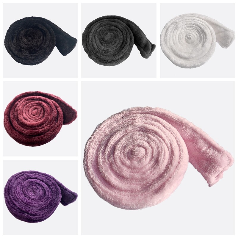 Women Soft Plush Pajamas Robe Replacement Belt Flannel Wrap Tie Waist Strap