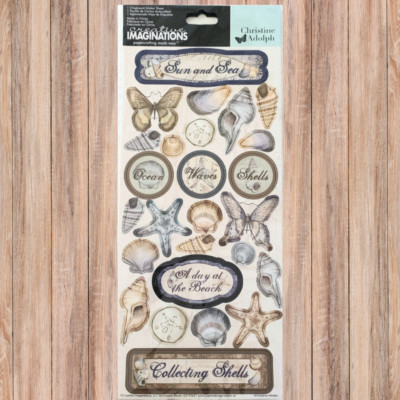 Creative Imaginations Clipboard Sticker Sheet