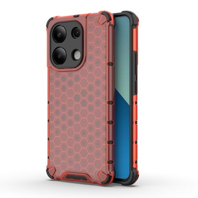 For Xiaomi Poco X6 Pro Redmi 13C Note 13 12 11 Honeycomb Armor Hybrid Case Cover