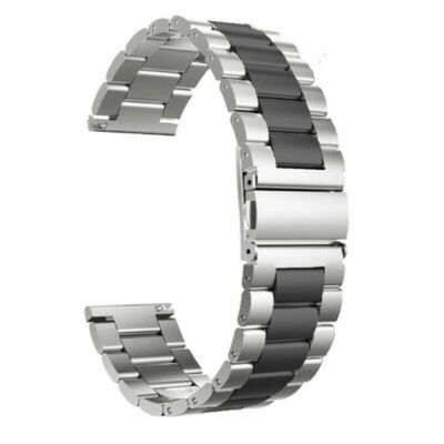 Stainless Steel Watch Band Strap For Samsung Galaxy Watch 3 41mm SM-R850/45mm 