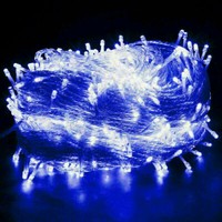 Mains Plug In Christmas Fairy String Lights LED Xmas Tree Wedding Party Garden