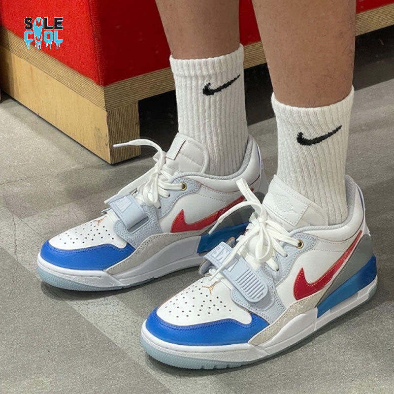 シューズ(男性用) NIKE AIR JORDAN LEGACY312 LOW PALE BLUE Air Jordan Legacy 312 Low Pale Blue Mens 10.5 Athletic Shoes