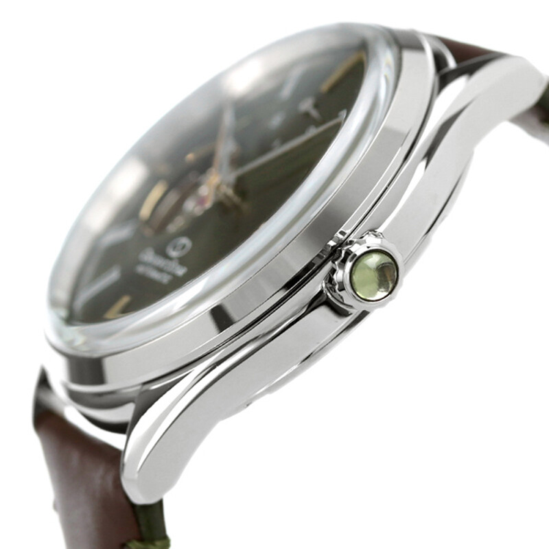 Pre-owned Orient Star Rk-at0202e Green Dial Mechanical Automatic Skeleton Men Watch Japan