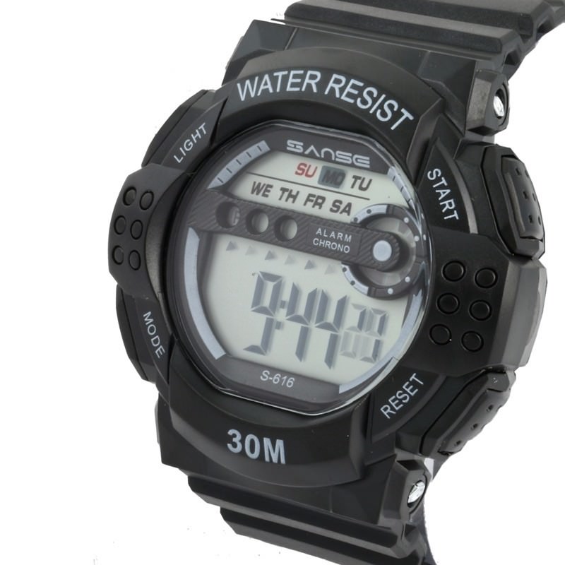 Orologio Sportivo Sanse S-616 Digitale Unisex Cronografo Resistente Acqua lac