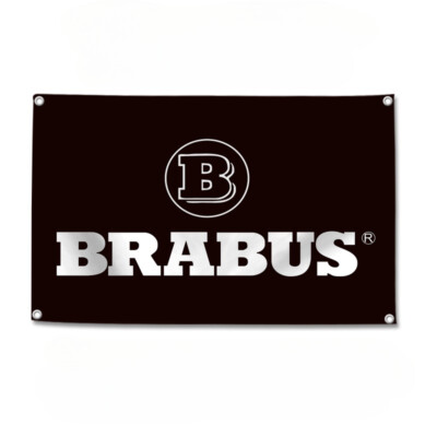 BRABUS Garage Wall Car motorcycle Racing Show Auto repair shop Banner Flag