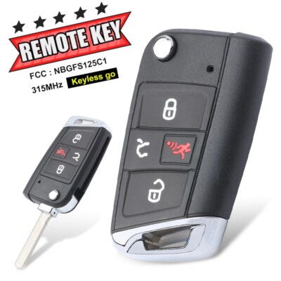 for Volkswagen VW Jetta Tiguan Golf GTI Smart Remote Key Fob 5G6 959 752 BM