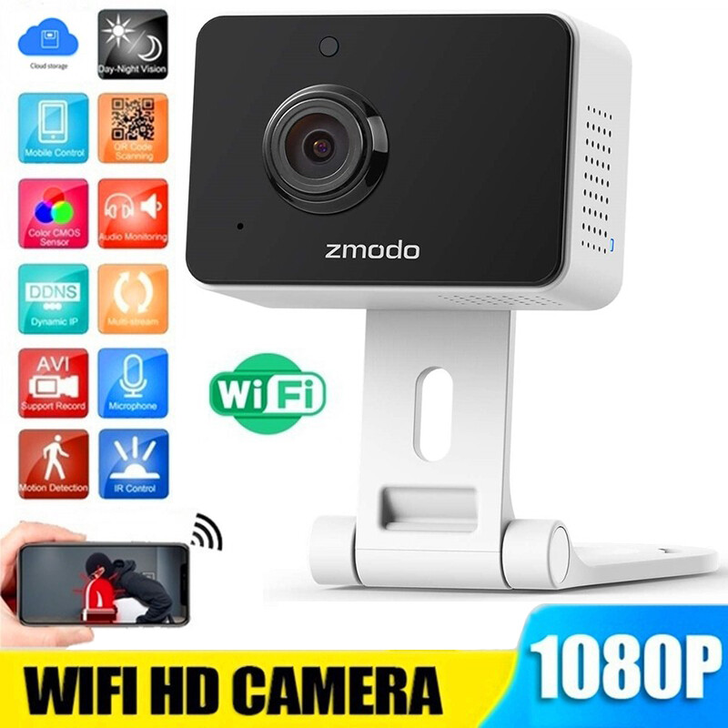 1080P HD Surveillance Security Camera Indoor Outdoor WiFi CCTV Home IR Camera