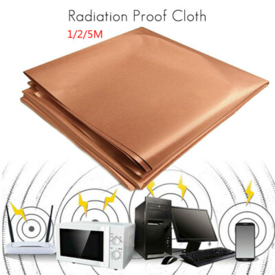 EMF Protection Pure Copper Fabric-Blocking RFID Radiation Singal Wifi EMI EMP RF