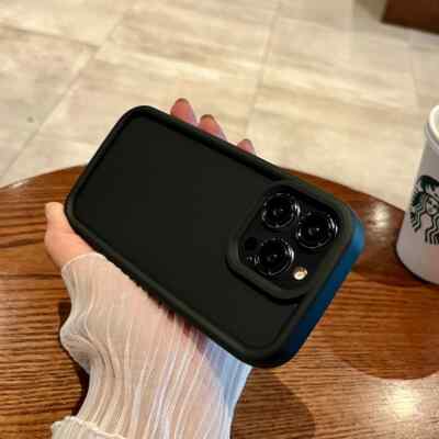 Soft Silicone Phone Case For iPhone 11 12 13 14 15 Pro Max Plus XS X XR Cover