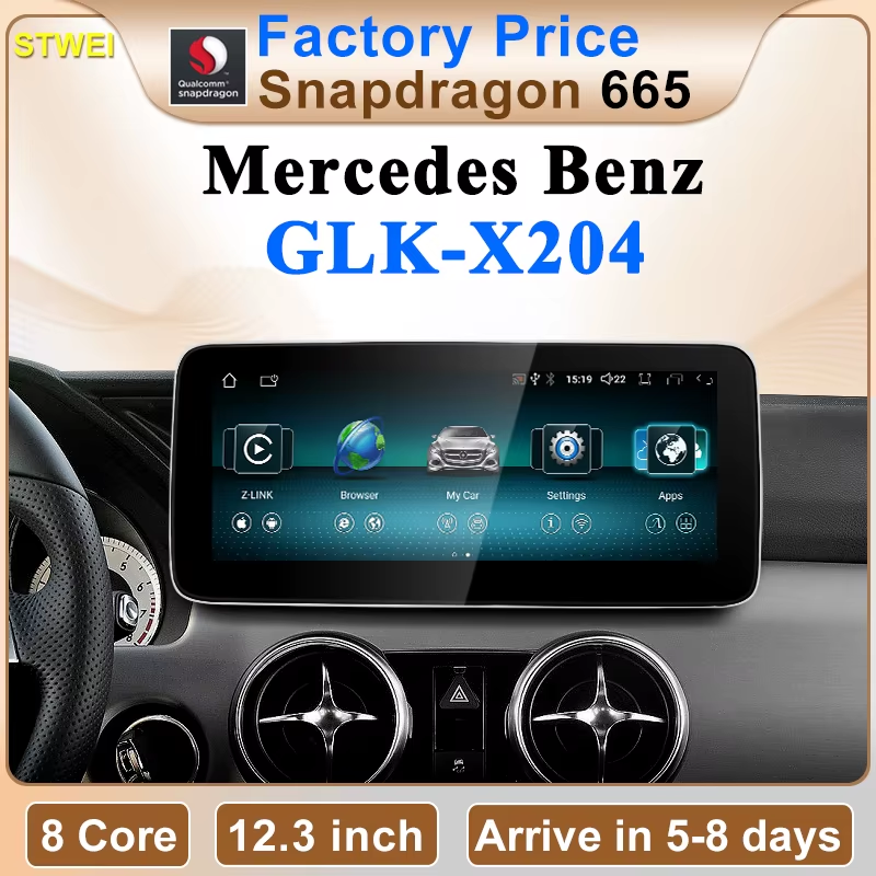 Factory Price Android AUTO Carplay For Mercedes Benz 13 14 15 GLK X204 Navi Car
