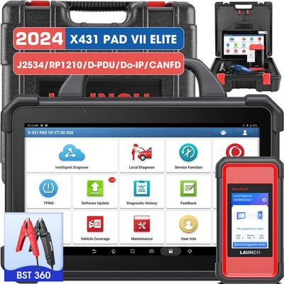 LAUNCH X431 PAD VII Pro X-PROG 3 Car Diagnostic Scanner Key Programming Coding