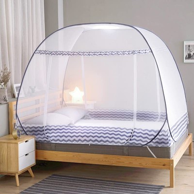 Mosquito Net for Bed Large Pop UP Mosquito Netting with Bottom for Twin Queen