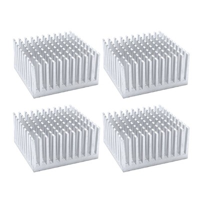 Aluminum Heat Sink Set for Cooling PC Laptop CPU GPU VGA VRAM VRM 40x40x20mm