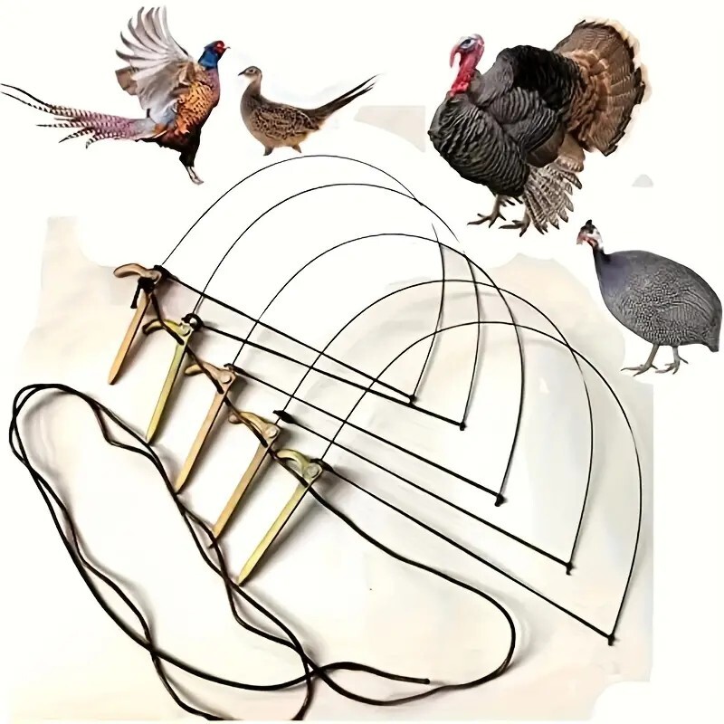 Sm/Med Snare Trip Wire Birds Small Animal Trap MAKE OFFER 5 for 25$