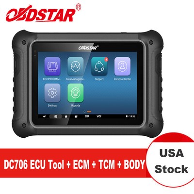 OBDSTAR DC706 with ECM+TCM+BODY ECU Clone by OBD or BENCH for Car & Motorcycle