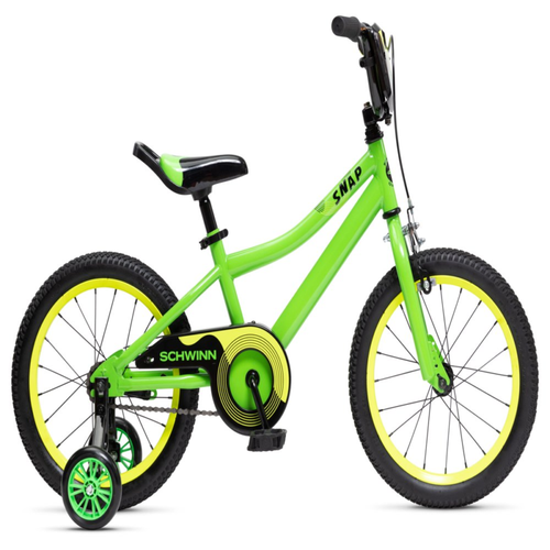 Schwinn Snap Kids&rsquo; Bike, 16-Inch Wheels, Boys Frame, Green NEW