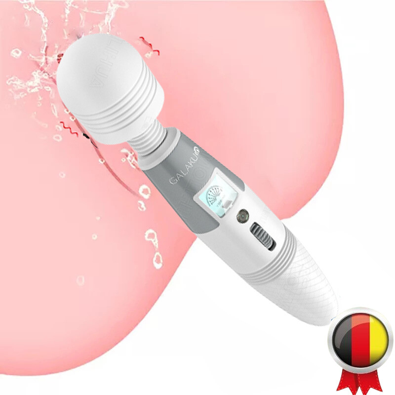 stärkster vibrator STÄRKSTER MAGIC WAND - Massagegerät - Akkubetrieb- 64 Vibrator Stark  Wege-weiß