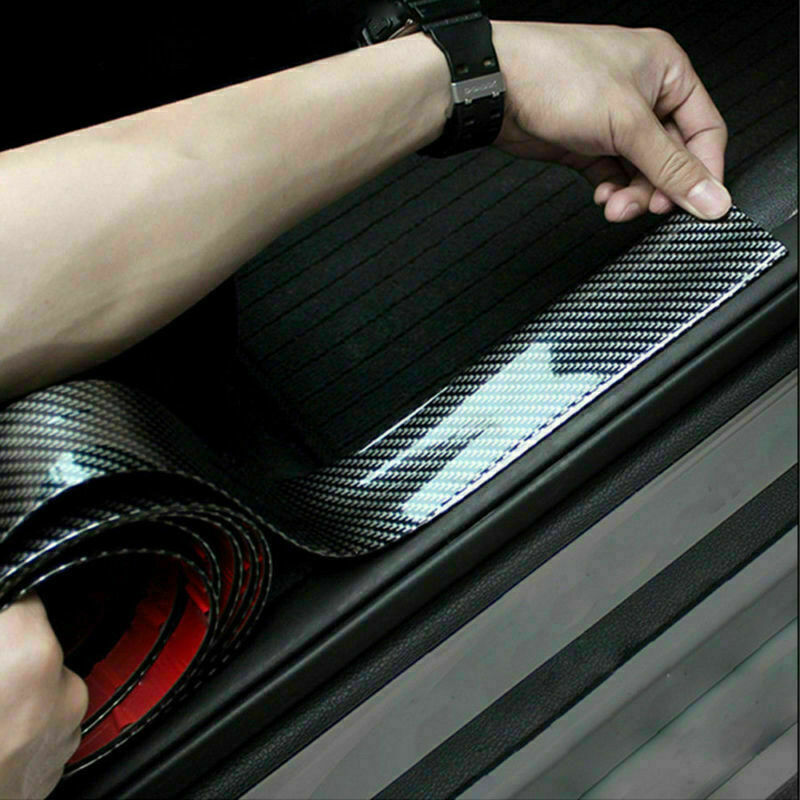 2x 3cm Car Door Sill Scuff Plate Protector Bumper Corner