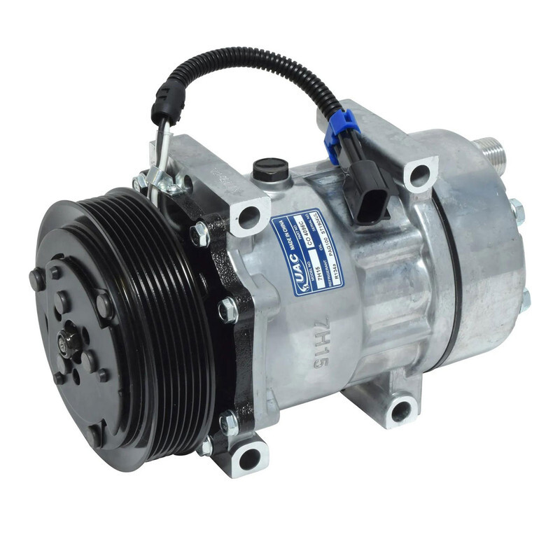 A/C Compressor SD7H15 for Sanden Models 4001-4250/Kenworth/Peterbilt - Picture 2 of 8