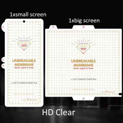 Matte HD Clear Hydrogel Film VIVO X Fold 3 Pro Soft Transparent Screen Protector