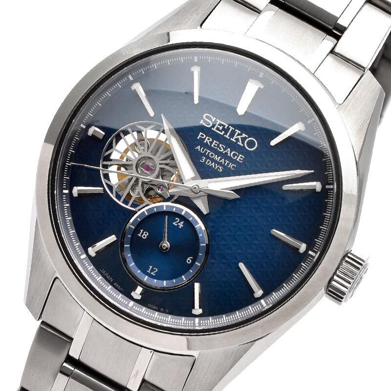 Pre-owned Seiko Presage Sarj003 Automatic 3 Days Sharp Edged Series Watch 6r5j 40.2mm