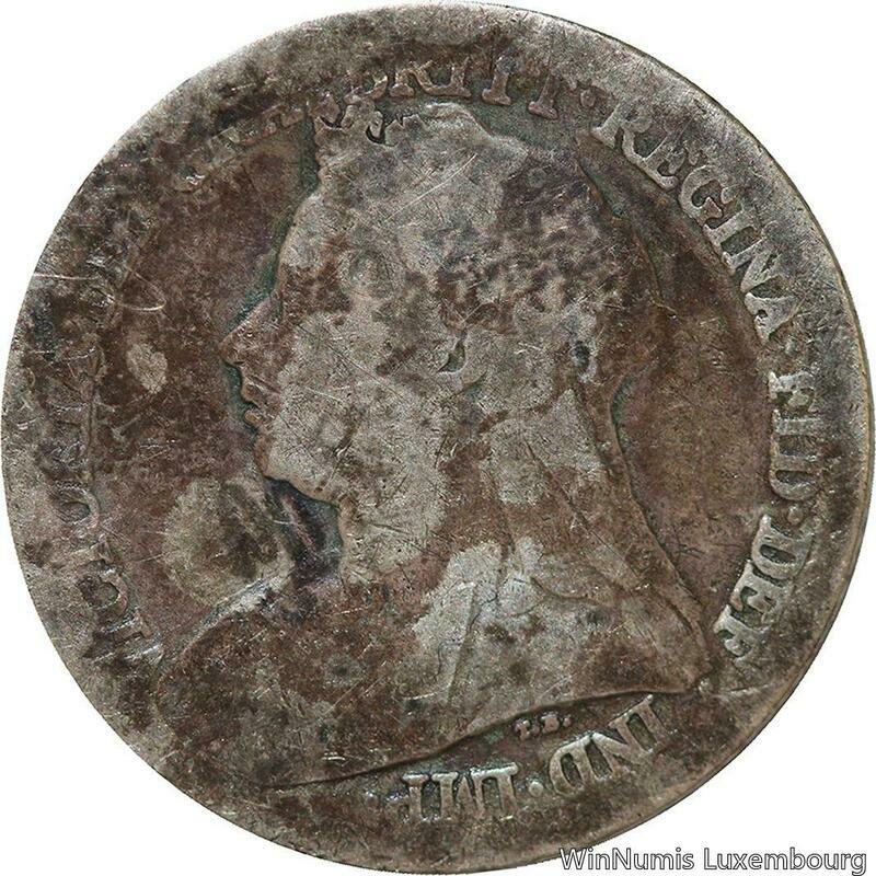 R6426 United Kingdom 6 Pence Victoria 1893 1901 Silver -> Make Offer