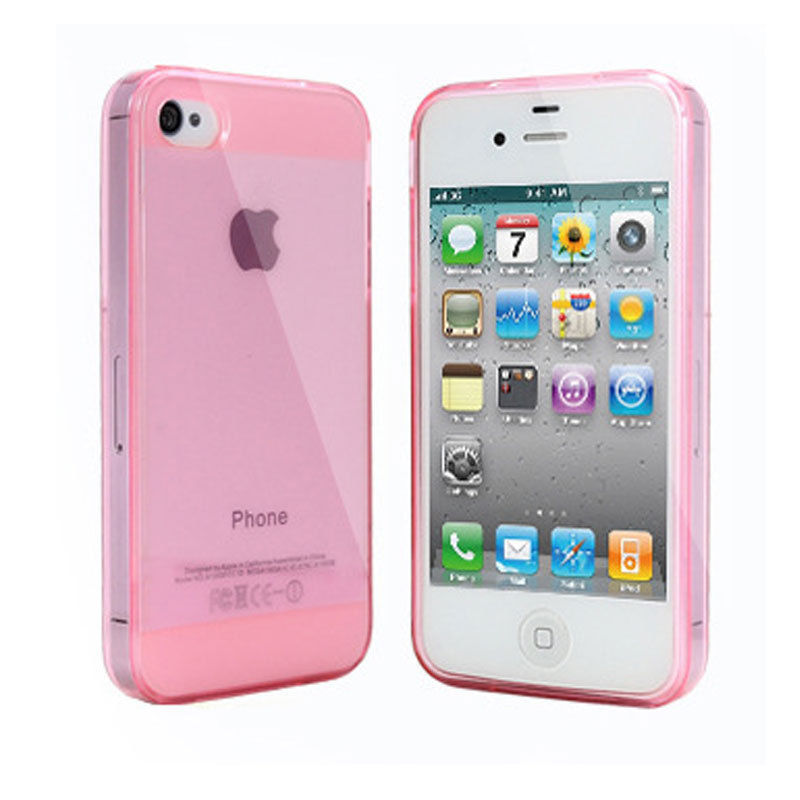 Silicone/Gel/Rubber Cell Phone Cases and Covers for Apple