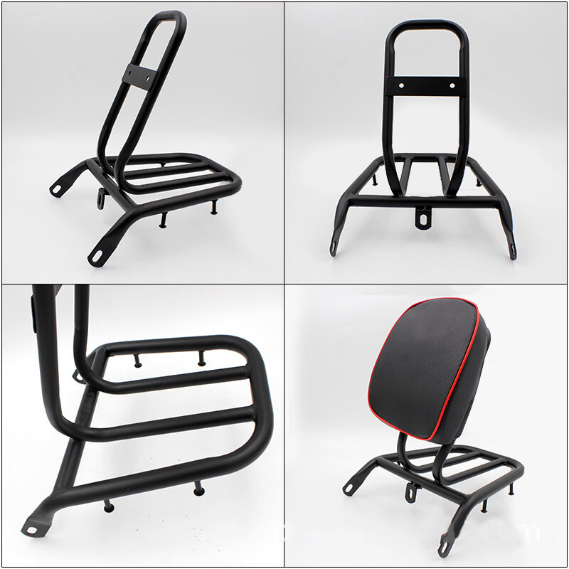 1PC Motorcycle Electric Motorcycle Refitted Backrest Rear Shelf Luggage Rack