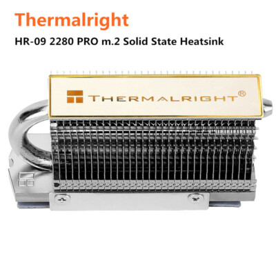 Thermalright HR-09 2280 PRO m.2 solid state nvme hard drive aluminum heatsink
